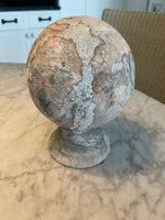 Load image into Gallery viewer, Terra Cotta Sphere on Base 8 1/2&quot; Tall
