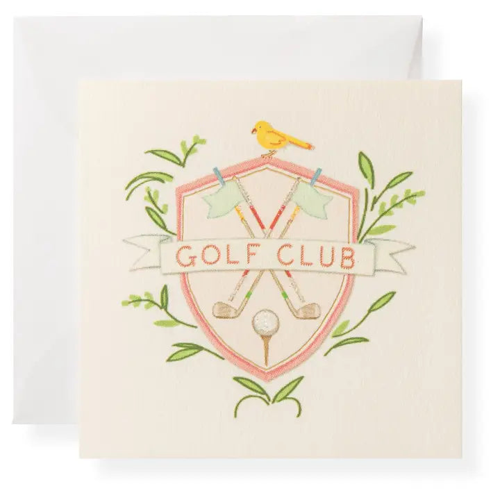 Golf Crest Individual Gift Enclosure