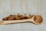 Load image into Gallery viewer, 16" Maple Round Spoon Bee's Oil Finish
