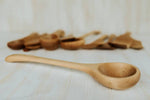 Load image into Gallery viewer, 16" Maple Round Spoon Bee's Oil Finish
