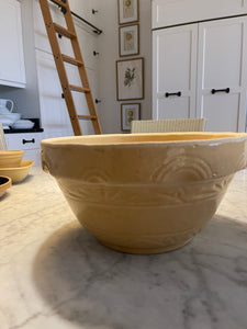 Vintage Stoneware Bowl 10"