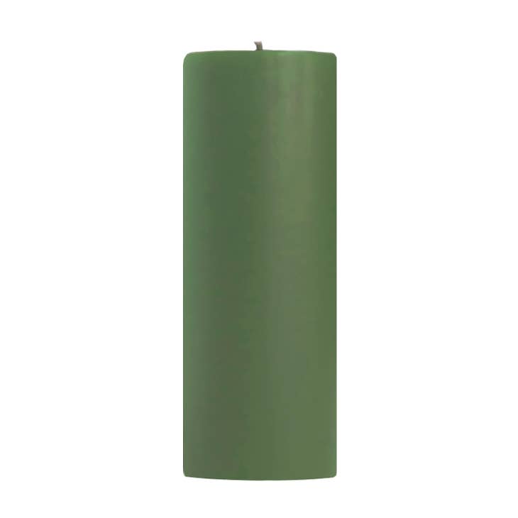 3" x 9" Bayberry Pillar Candle Made in USA