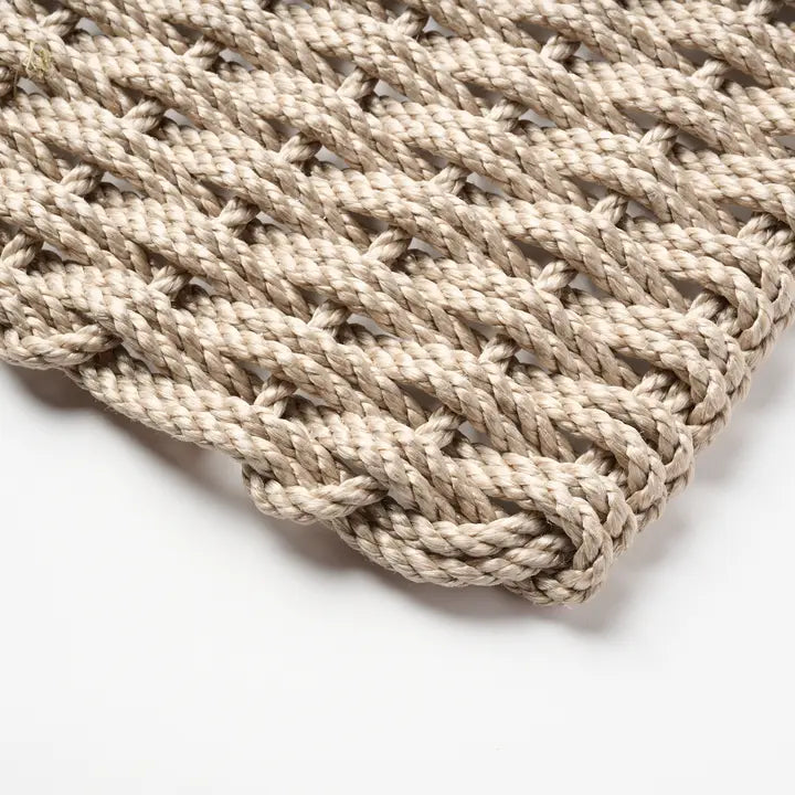 Large Sand Doormat 34 x 21 x 1.3 in in Made in USA by The Rope Co.