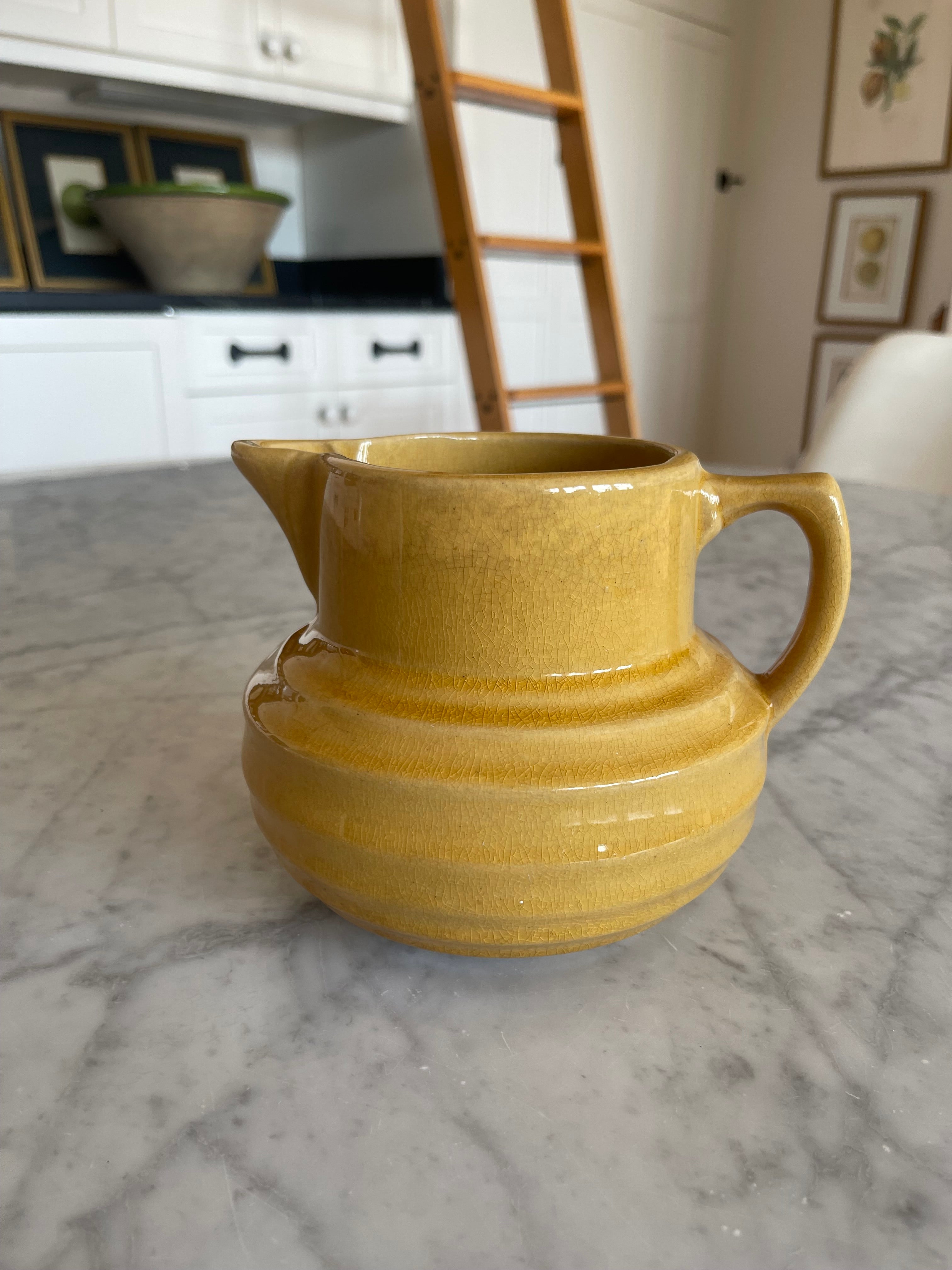 Mustard Yellow Bauer Pitcher