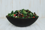Load image into Gallery viewer, Ebonized Red Oak - 12" Bowl/Bee's Oil Finish
