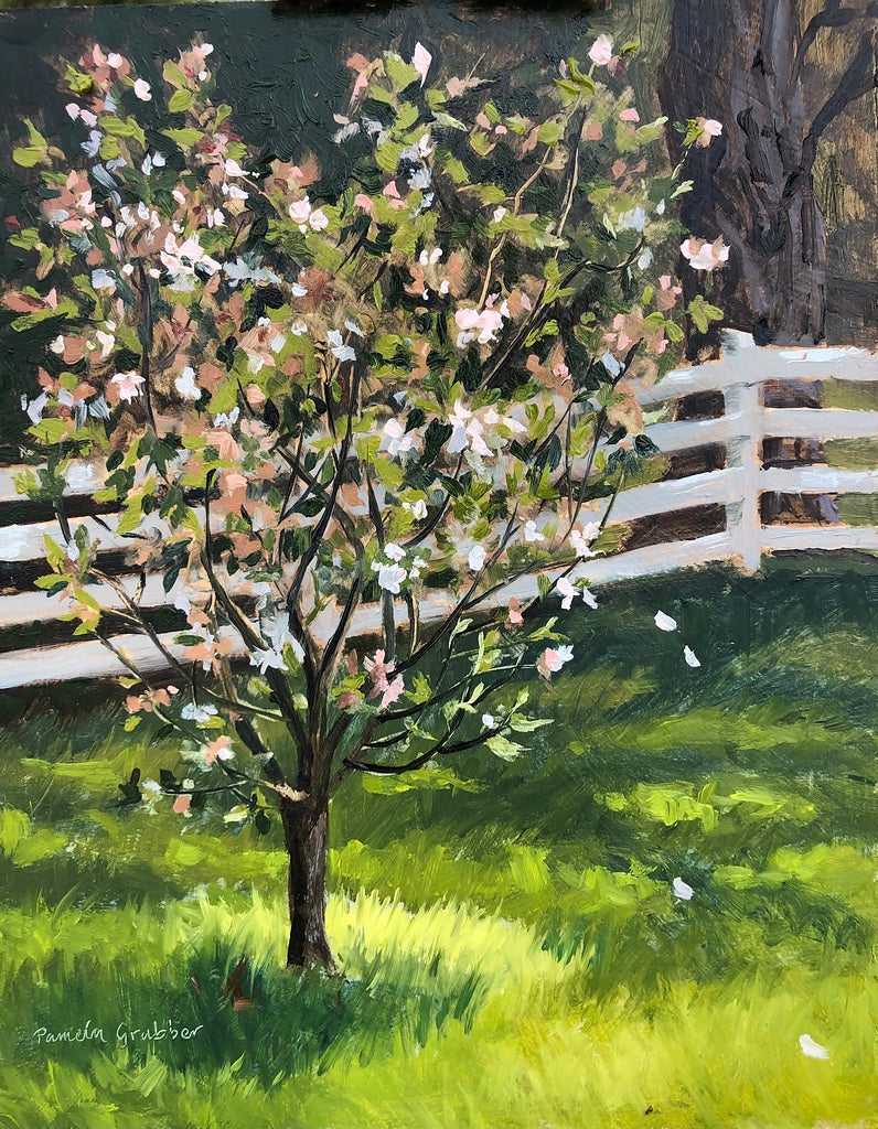 Release, 8 x 10", Original Oil Painting by Pamela A. Grabber