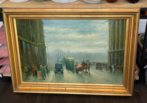 T.E. PENCKE (B.1929) Oil Painting