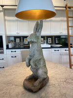 Load image into Gallery viewer, Large Concrete Hare Outdoor Garden Decoration RABBIT
