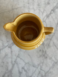 Mustard Yellow Bauer Pitcher