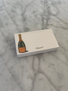 Champagne Calling Cards