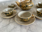 Load image into Gallery viewer, Vintage J Ladinsky Handmade Pottery Tea Set
