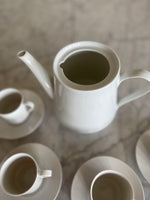Load image into Gallery viewer, Schmidt White Porcelain Tea Set
