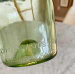 Load image into Gallery viewer, Vintage Courvoisier Cognac France Green Glass Bottle
