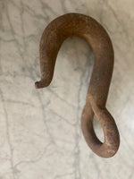Load image into Gallery viewer, Vintage LARGE Cast Iron Hook
