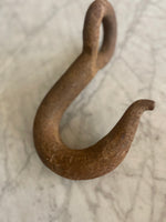 Load image into Gallery viewer, Vintage LARGE Cast Iron Hook
