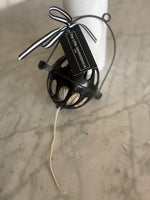 Load image into Gallery viewer, Vintage Antique Cast Iron Hanging String Holder
