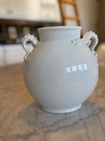 Load image into Gallery viewer, Giraud Limoges France White Dragon Vase
