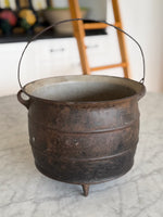 Load image into Gallery viewer, Vintage Heavy Cast Iron Cauldron

