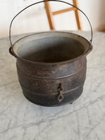 Load image into Gallery viewer, Vintage Heavy Cast Iron Cauldron
