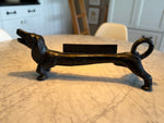 Load image into Gallery viewer, Heavy Cast Iron Daschund Boot Scraper
