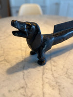 Load image into Gallery viewer, Heavy Cast Iron Daschund Boot Scraper
