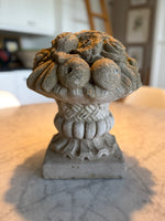 Load image into Gallery viewer, French Cast Stone Cornucopia
