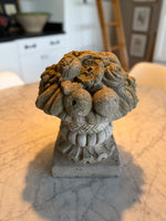Load image into Gallery viewer, French Cast Stone Cornucopia
