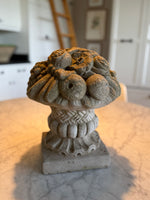 Load image into Gallery viewer, French Cast Stone Cornucopia
