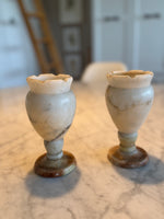 Load image into Gallery viewer, Set of Two Marble Goblets
