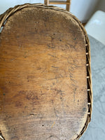 Load image into Gallery viewer, Market Basket with wood bottom
