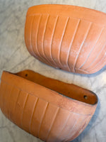 Load image into Gallery viewer, Vintage Terra Cotta Wall Planters-Pair
