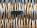 Load image into Gallery viewer, RARE Antique Wicker Steamer Trunk
