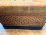 Load image into Gallery viewer, RARE Antique Wicker Steamer Trunk
