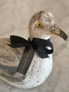 Magical Concrete Seagull Sculpture