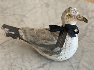 Magical Concrete Seagull Sculpture