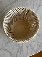 Load image into Gallery viewer, Vintage Italian Woven ceramic planter
