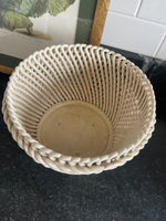 Load image into Gallery viewer, Vintage Italian Woven ceramic planter
