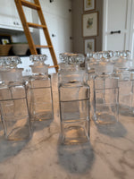 Load image into Gallery viewer, Vintage Apothecary Clear Glass Jar w/ Lid - 7" - St. Louis, MO - F &amp; S
