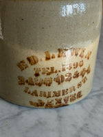 Load image into Gallery viewer, Vintage Whiskey Jug Ed Lewin Tel. 1396 Larimer Street
