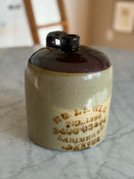 Load image into Gallery viewer, Vintage Whiskey Jug Ed Lewin Tel. 1396 Larimer Street
