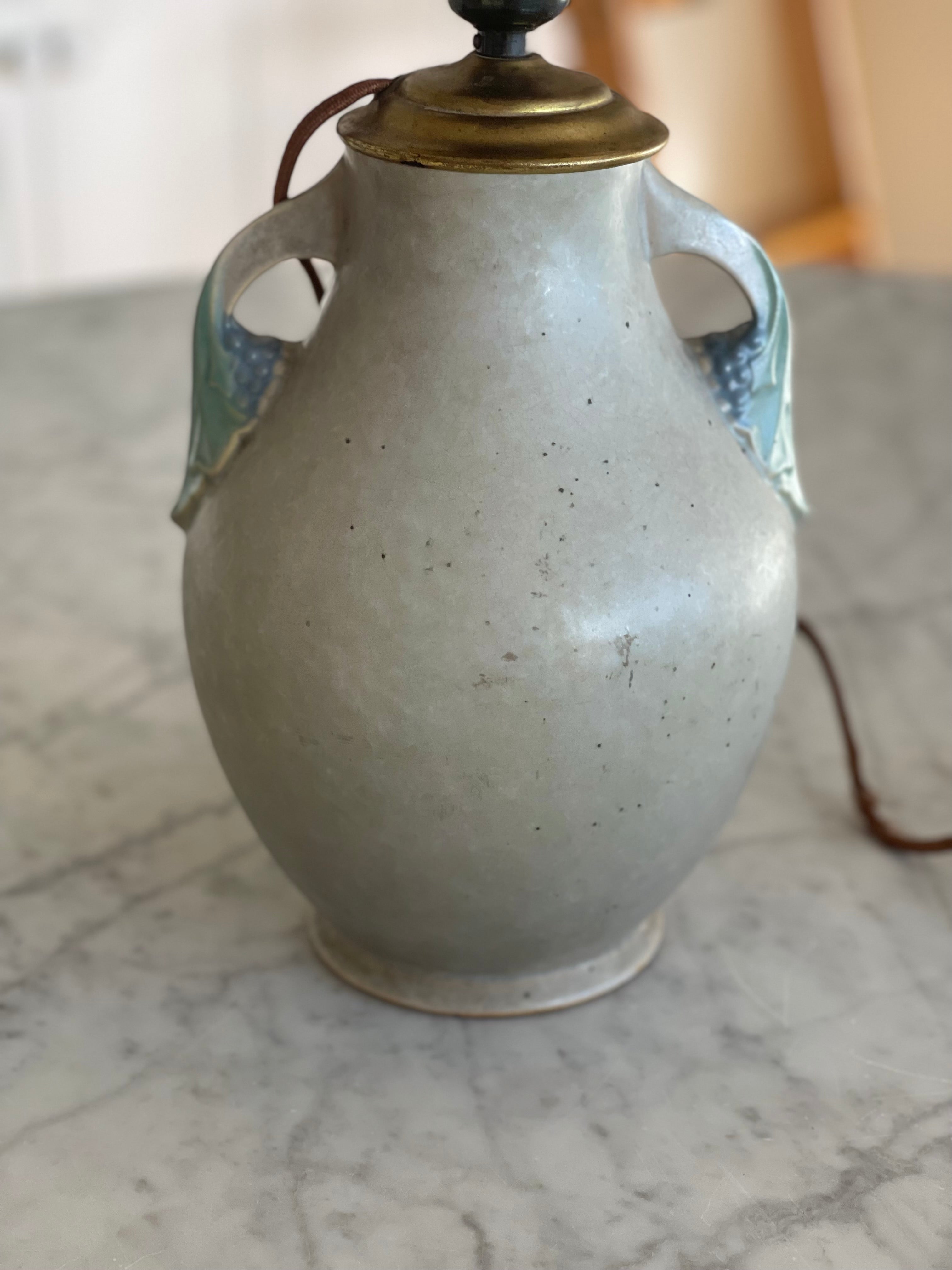 Roseville Pottery Lamp