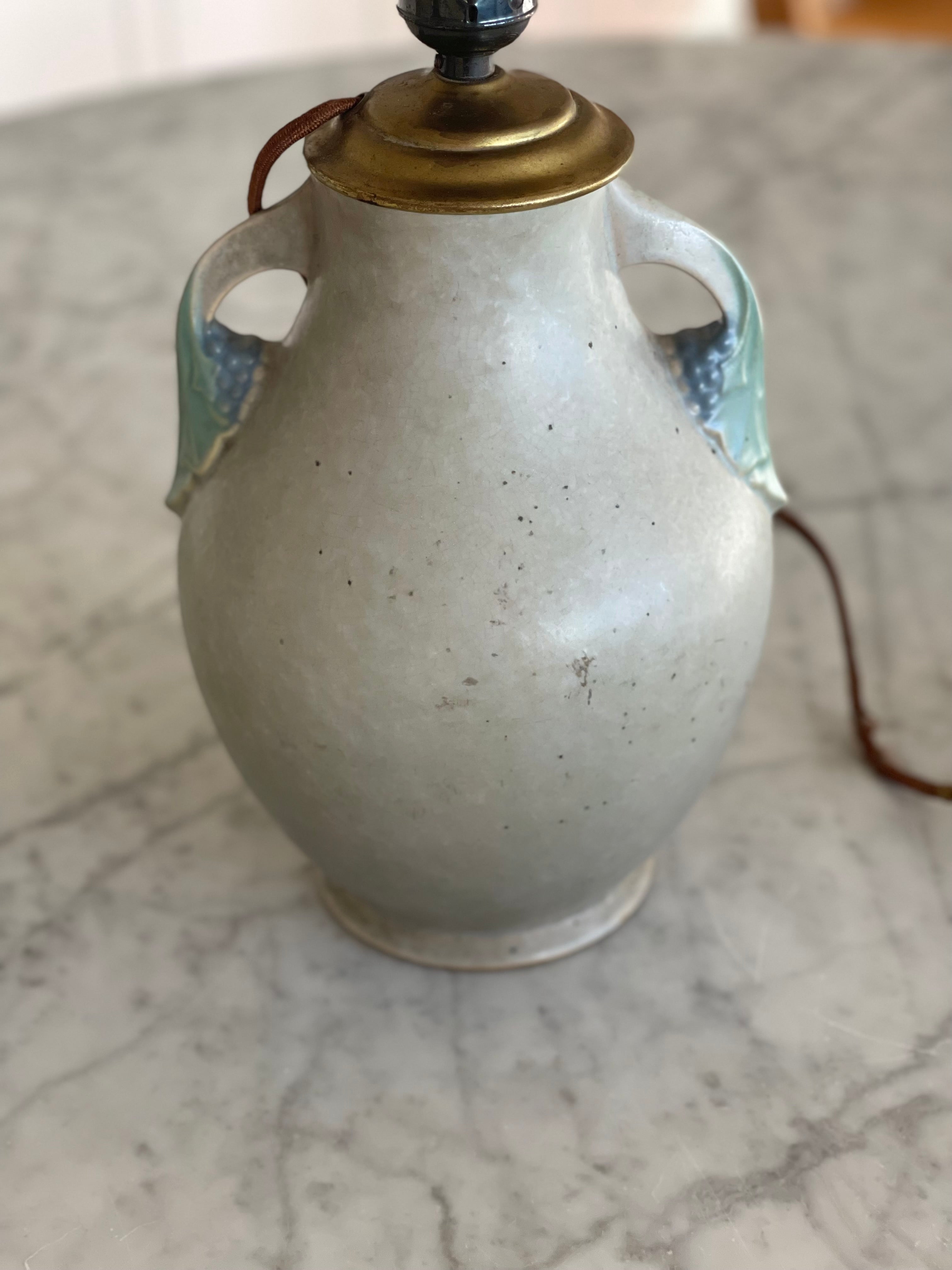 Roseville Pottery Lamp