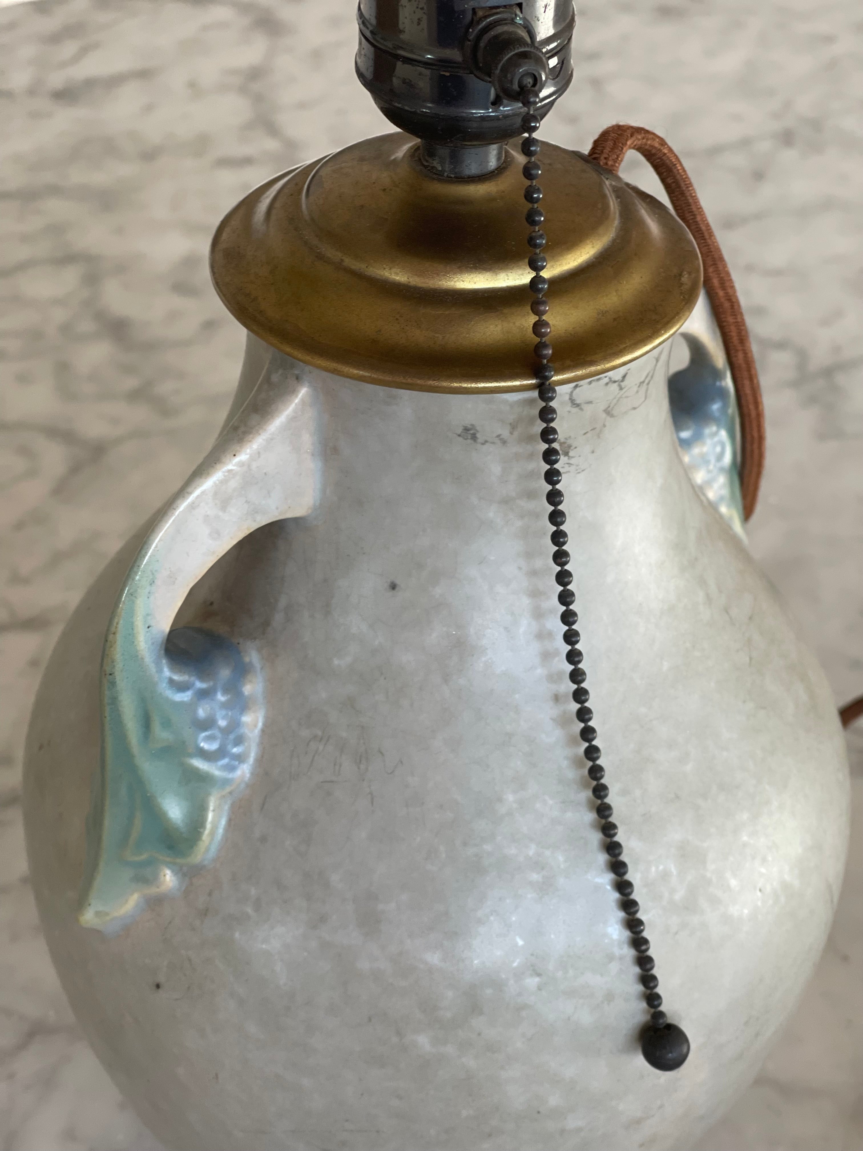 Roseville Pottery Lamp
