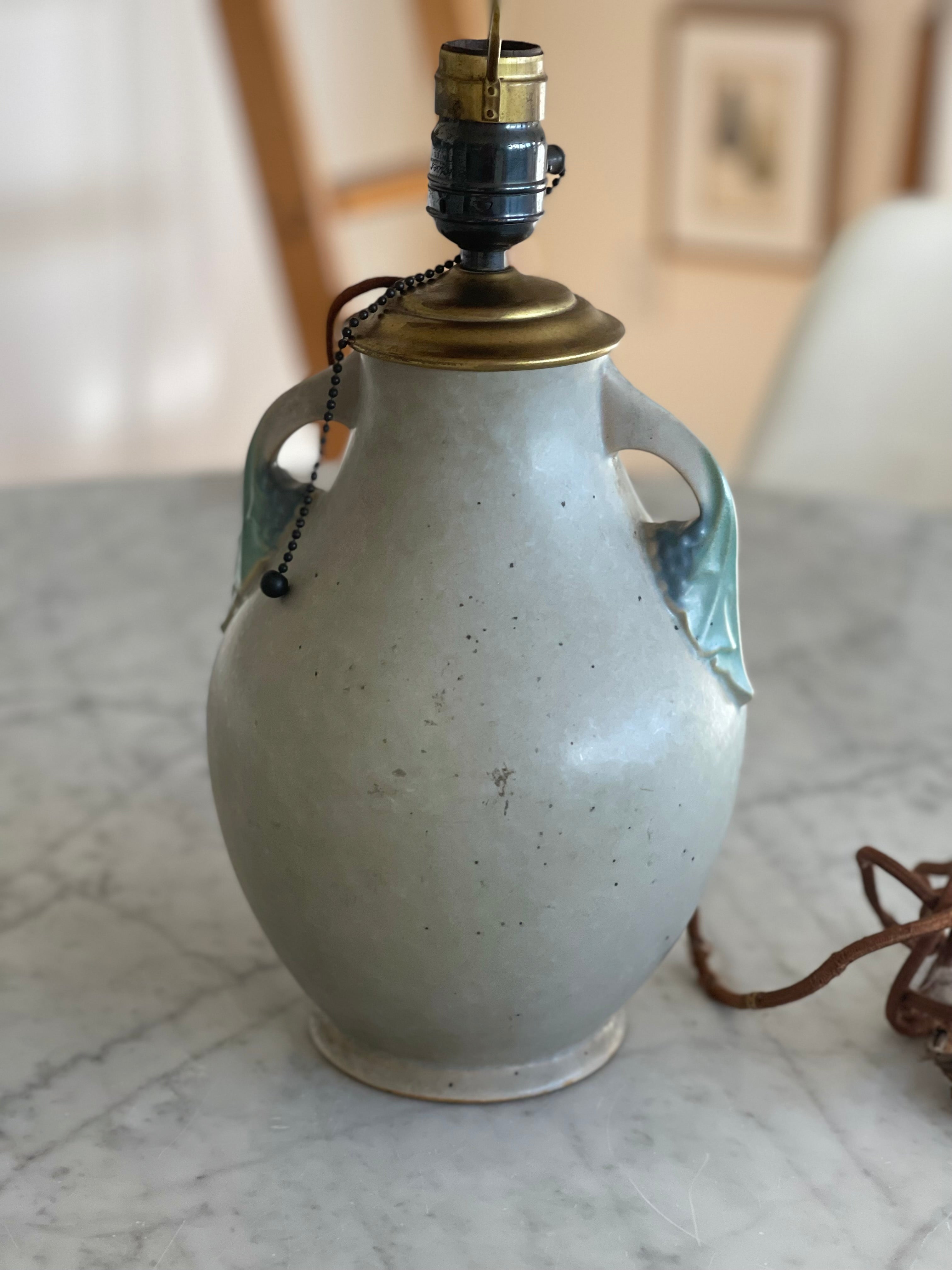 Roseville Pottery Lamp