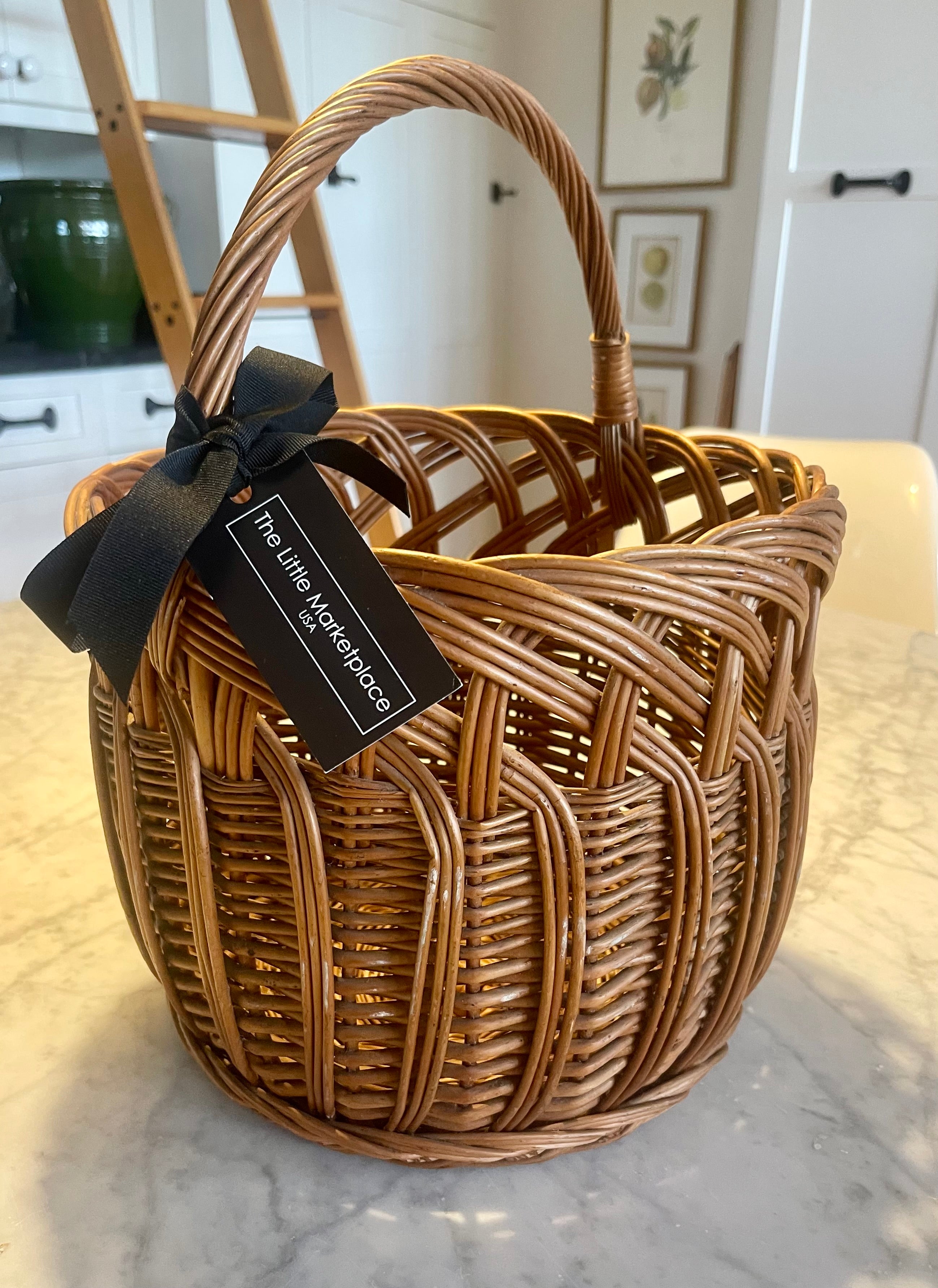Vintage Willow Basket