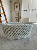Load image into Gallery viewer, Vintage Ceramic White Planter Made in Spain
