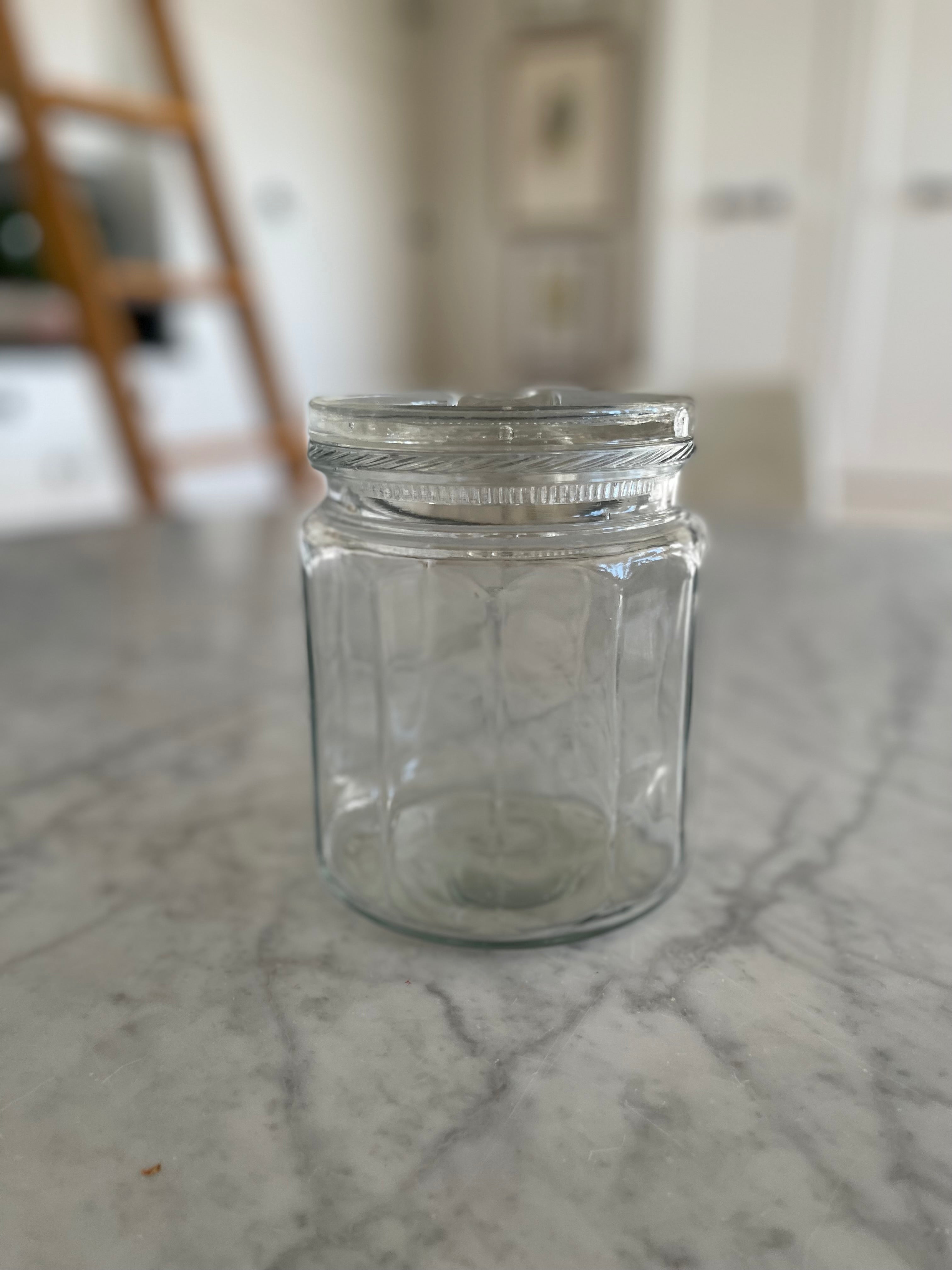 Vintage Glass Cigar Canister