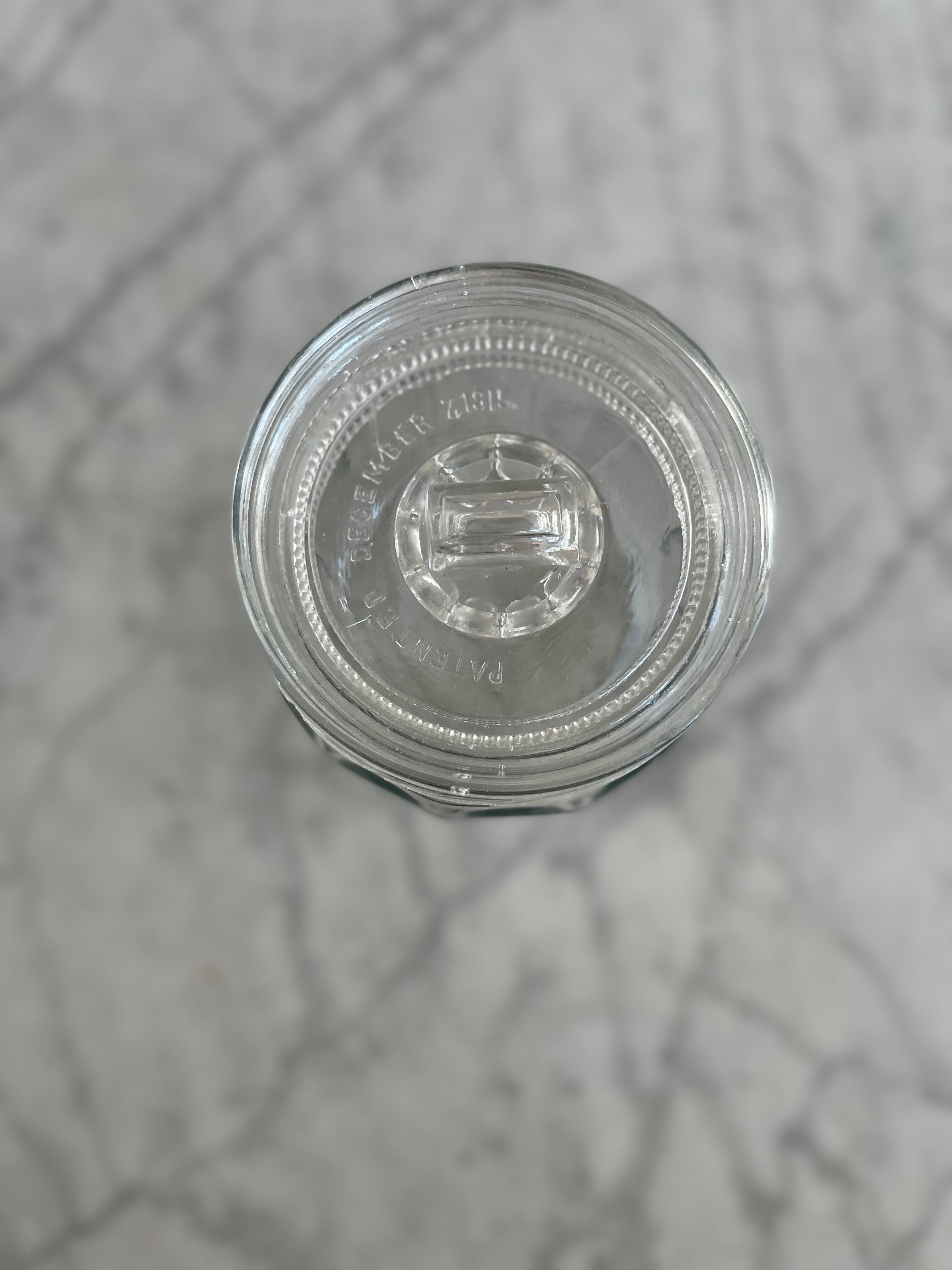 Vintage Glass Cigar Canister