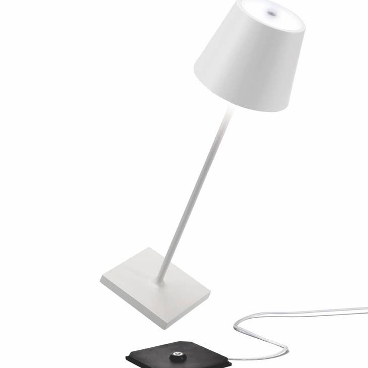 Poldina Pro Cordless Lamp White 15" Tall