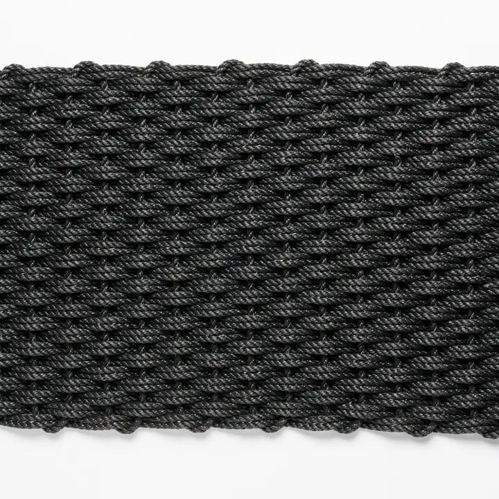X-Large Charcoal Doormat 38 x 24 x 1.3 in Made in USA The Rope Company